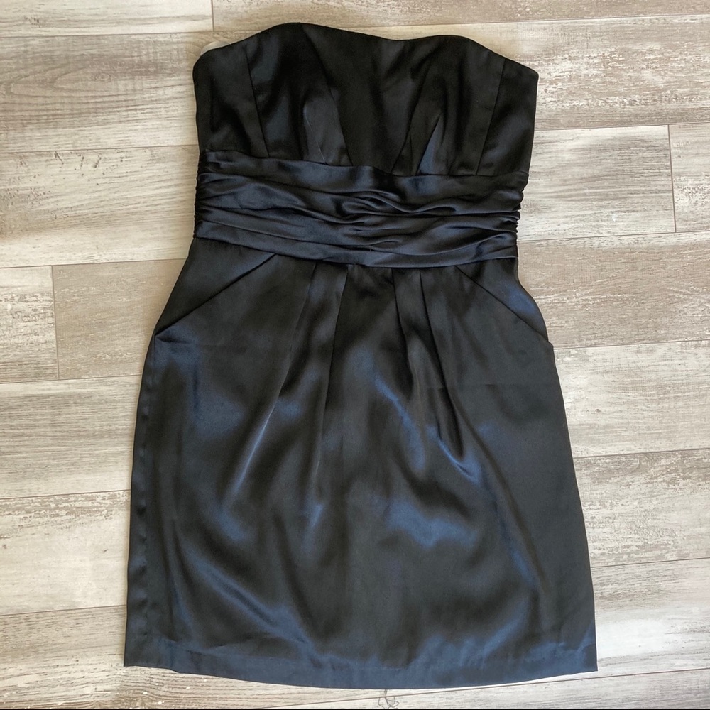 Black Strapless Dress